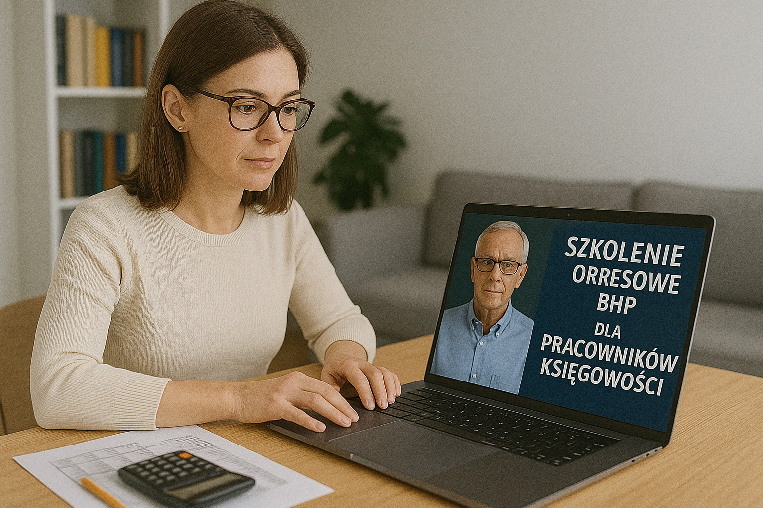 Szkolenie okresowe BHP online dla pracowników księgowości